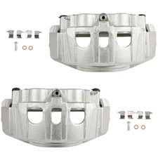 Set of 2 Rear For 2008-2014 FORD E-150 E-250 Brake Calipers w/Bracket