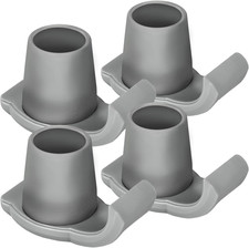 4 Pack Walker Skis Glides for Folding Walkers, Essentials Universal Walker Acces