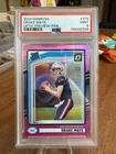 2024 Panini Donruss #379 Drake Maye Optic Preview Pink Rookie PSA 9 MINT