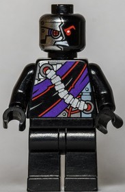 LEGO&reg; Minifigure Ninjago Nindroid Warrior 70727 X-1 Ninja Charger njo101 njo0101