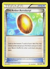 OLD AMBER AERODACTYL 106/124 Pokemon FATES COLLIDE