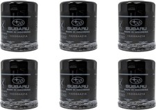 Kit de filtro de aceite y junta de aplastamiento de motor Subaru (1, 2, 3, 6, 12 paquetes paquete de 6 