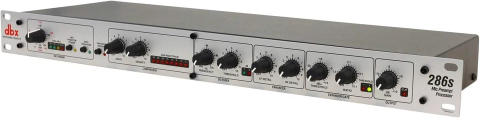 DBX 286S Mic Pre-Amp Processor 286 S Microphone/Instrument Preamp, Phantom Power - Image 3 of 4