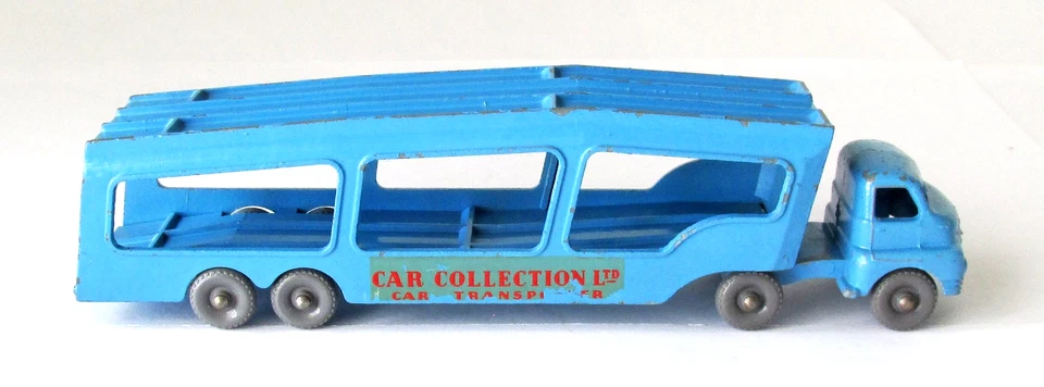 Lesney Moko Matchbox Accessory Pack A-2-A Car Transporter Gray Wheels 1957 - Image 3 of 4
