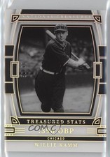 2023 Panini National Treasures Treasured Stats 50/99 Willie Kamm #TS-WK 03xg