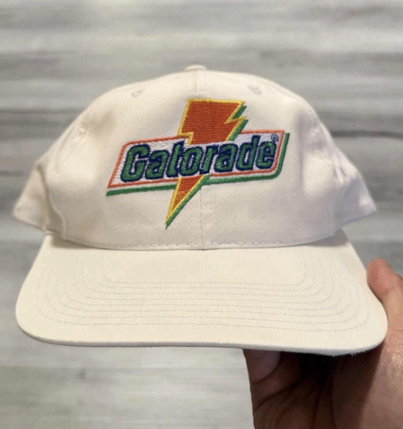 Vtg 90's Sports Specialties Gatorade Advertising Snapback Hat Deadstock