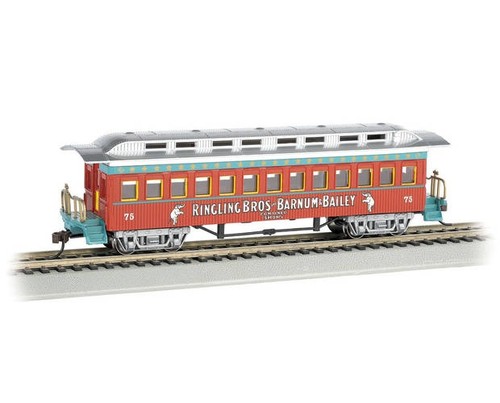 Coche entrenador Bachmann 16601 escala HO Ringling Bros Barnum & Bailey #75 circo | Condition: New