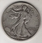 1943 P WALKING LIBERTY HALF-DOLLAR 90% SILVER PHILADELPHIA .50¢ UNITED STATES