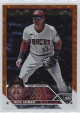 2023 Topps Update Orange Foil /299 Nick Ahmed #US12 09wa