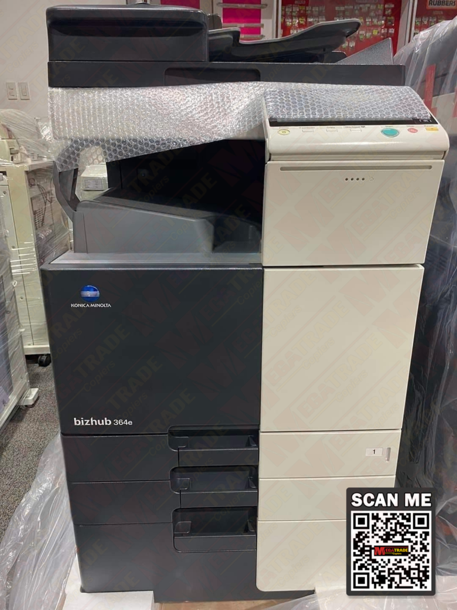 Konica Minolta BizHub 364e A3 B/W Multifunction Printer Copier