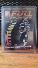 2023 Panini Donruss Elite - Full Throttle Kenneth Walker III #FT-KW Orange /99
