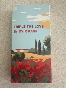 Triple The Love By Dvir Karp  Hazelnut Milk Chocolate Bar