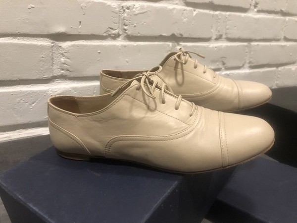 Men Gianvito Rossi Heels Beige Leather 39.5