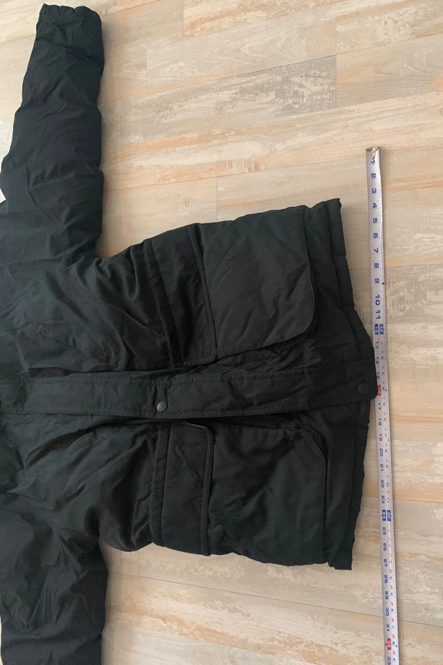 RFT By Rainforest Size L Blue Hooded Down Filled Coat Jacket - Image 2 of 4