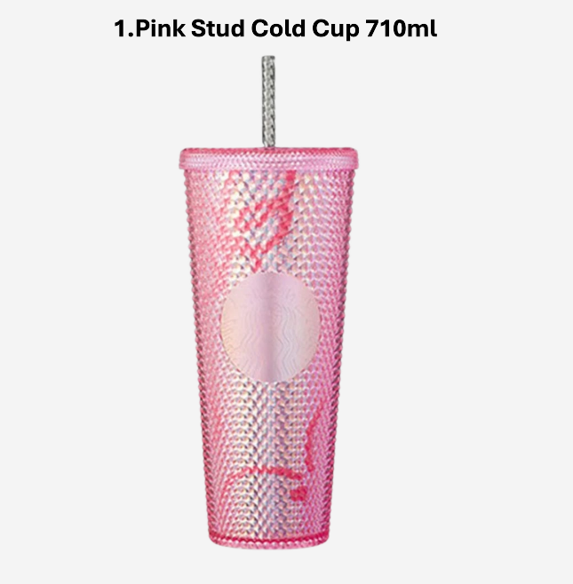 Starbucks X BLACKPINK Rhinestone Cold Cup Tumbler Bag Limited