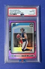 2024 Donruss Caleb Williams Bears Optic Preview Pink Rated Rookie #327 PSA 10