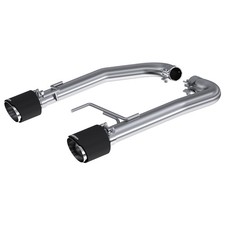 Mbrp S72473cf Carbon Stainless Axle Back Exhaust System For 2015-26 Mustang 2.3l