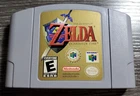 Legend of Zelda: Ocarina of Time (Nintendo 64, 1998) N64 Cart Only Authentic