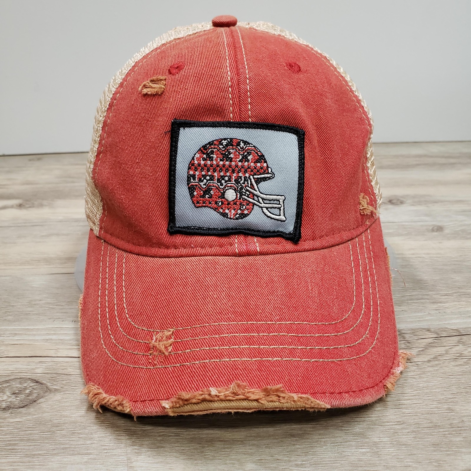 Headmost Hat Cap Snap Back Adjustable Red Trucker… - image 1