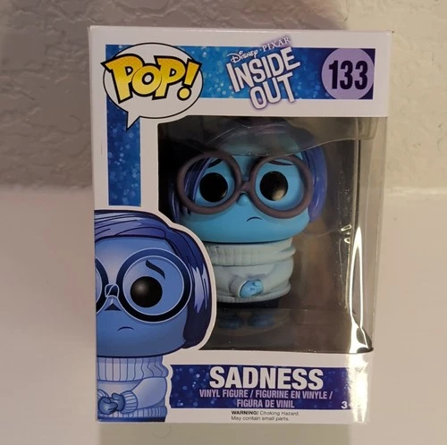 Funko Pop! Sadness #133 Inside Out Pixar Animation Vinyl Figure