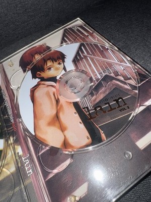 Serial Experiments Lain Vol 1-2 DVD Pioneer Japan Region 2 Rare
