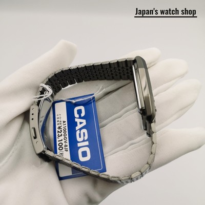 CASIO CLASSIC A1100GGV-8JF Gray Quartz Unisex Watch New in Box | eBay