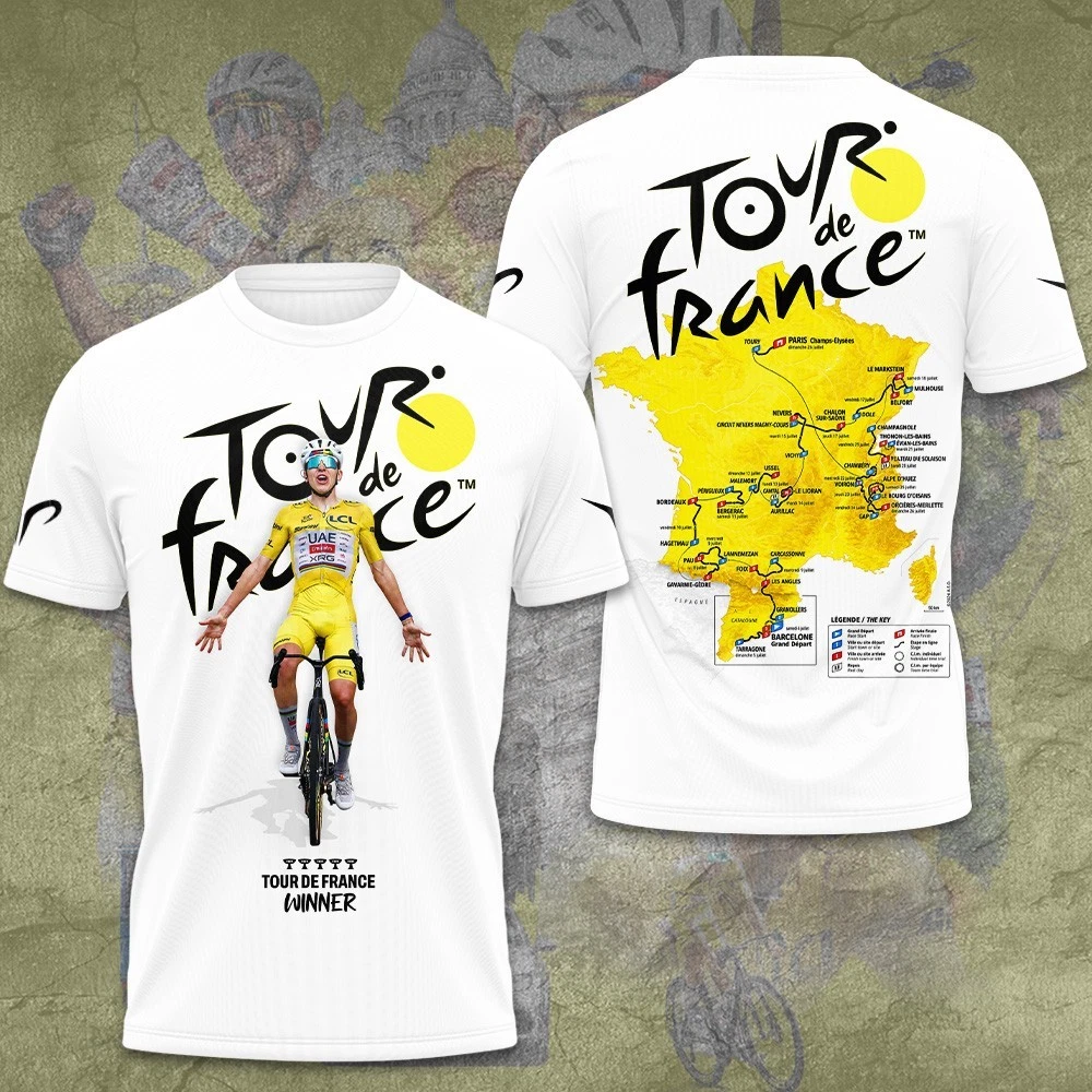 Tadej 2026 Tour de France Winner 3D Apparel Tshirt