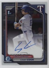 2024 Bowman Draft Chrome Prospect Casey Cook #CPA-CCY Auto 1l14