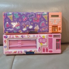 Smiggle Pop Out Pencil Case Pink School Organizers