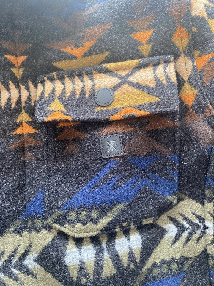 Roark x Pendleton Axeman Jacket Mens XS Southwest Aztec Wool (New!) $450 Retail! - Image 2 of 4