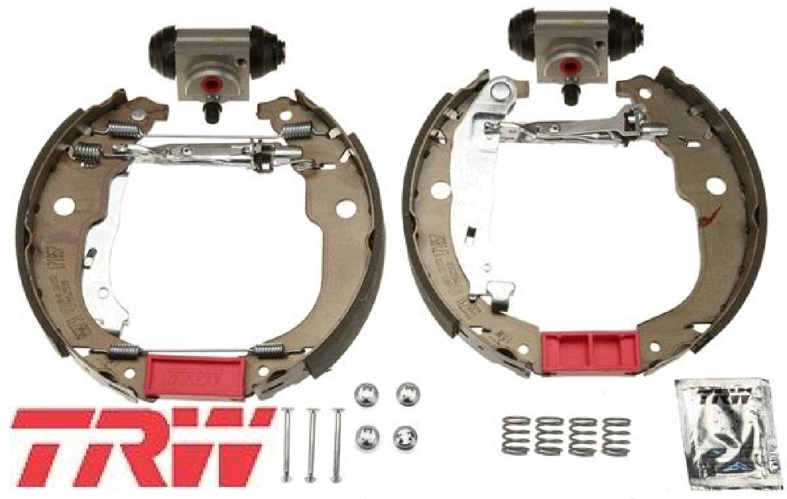 TRW GSK1264 Bremsbackensatz 4 Bremsbacken Trommelbremse
