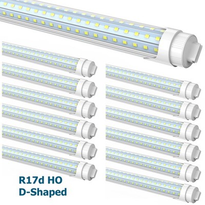 8FT Led Tube Light HO T8 F96T12 72W 90W 8 Foot Led Shop Light R17D Base Bulb ETL