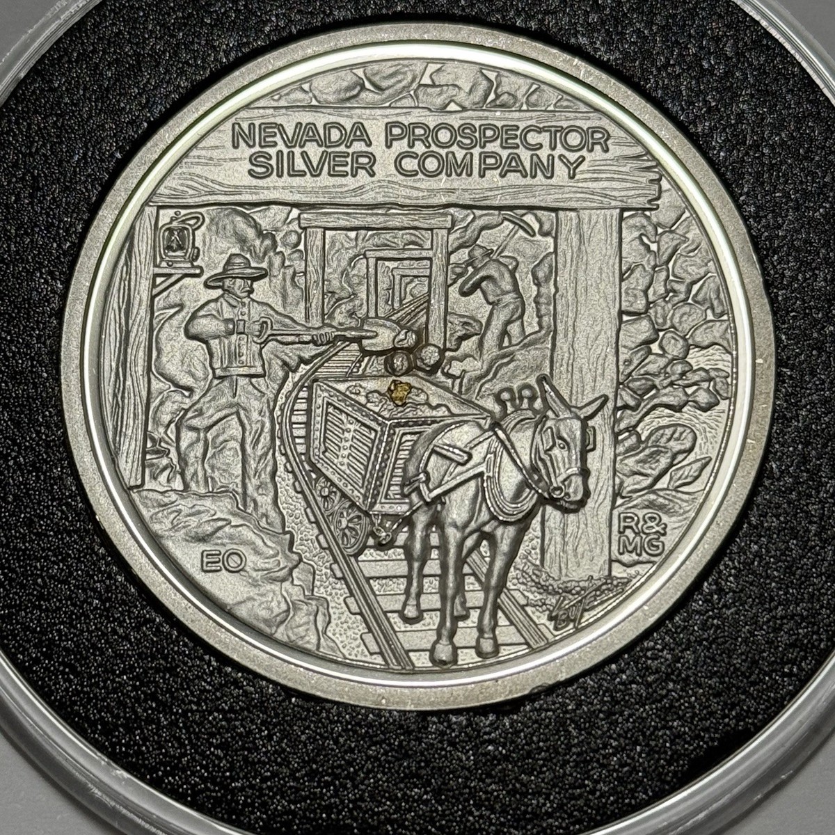 1992 Nevada's Wildlife Chukar Rare MR Coin 2 Troy Oz .999 Fine