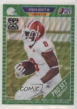 2021 Leaf Pro Set Metal Green Wave 14/20 Stevie Scott III #84 no9