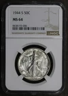 1944-S (MS64) Walking Liberty Half Dollar 50C NGC