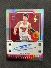 2023-24 Panini Contenders Optic Tyler Herro Autograph Holo Prizm /125 No Reserve