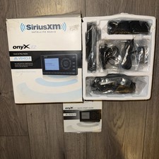 SiriusXM OnyxEZ Satellite Radio Dock  Play Vehicle Kit Complete w/ Accessories