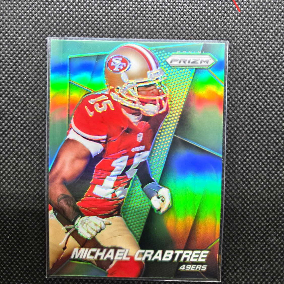 Panini 2014 Prizm Michael Crabtree San Francisco 49ers #74 Prizm Parallel