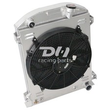 3row Aluminum Radiatorshroudfan Fits 1932 Ford High-boy Whot Rod Chevy V8 Eng 3row Aluminum Radiatorshroudfan Fits 1932 Ford High-boy Whot Rod Chevy V8 Eng