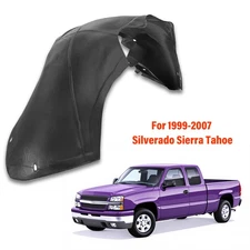 Front Left Fender Liner For 99-06 Chevrolet Silverado 1500 15186612&15132712