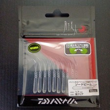 Fishing Lure Daiwa Sword Beam 1.7 inch glitter clear 10 pieces