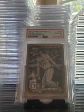 2024 Topps Chrome - Andre Lipcius #227 Gold Refractor /50 (RC)