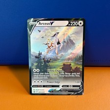 Carte promozionali Arceus V SWSH204 NM spada e scudo Holo