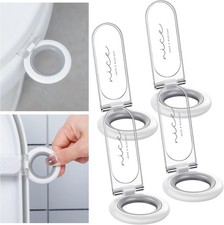 4 Pcs Toilet Lid Handle Lifter, Toilet Seat Cover Lift Tool, Avoid Touching