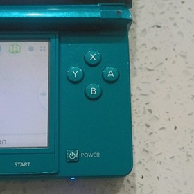 Nintendo 3DS Blue Handheld Console Wi-Fi 3D SD Slot 2GB NTSC-U/C CTR-001