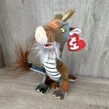 Ty Beanie Babies Zodiac Dragon Plush 2000 Retired Ages 3+ 3-4 8-11 Years
