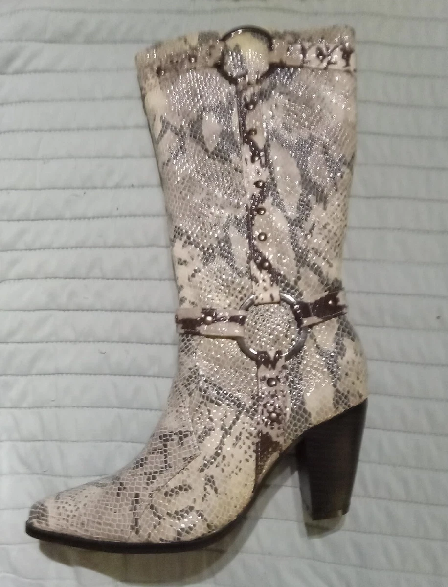 Vegan hotsell snakeskin boots