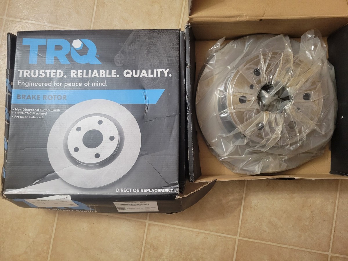 GMC/ Chevy TRQ Rotors BRA74035 Brake Pads Set TRQ BFA73127 | eBay