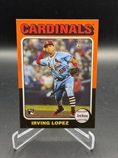 2024 Topps Heritage High Number #634 IRVING LOPEZ RC ROOKIE CARDINALS