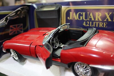 Vintage Jaguar E Type Xke in Red Tonka Polistil 1:16 SCALE | eBay